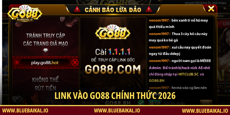 Cập Nhật Link Chính Thức Mới Nhất Của Go88 2026